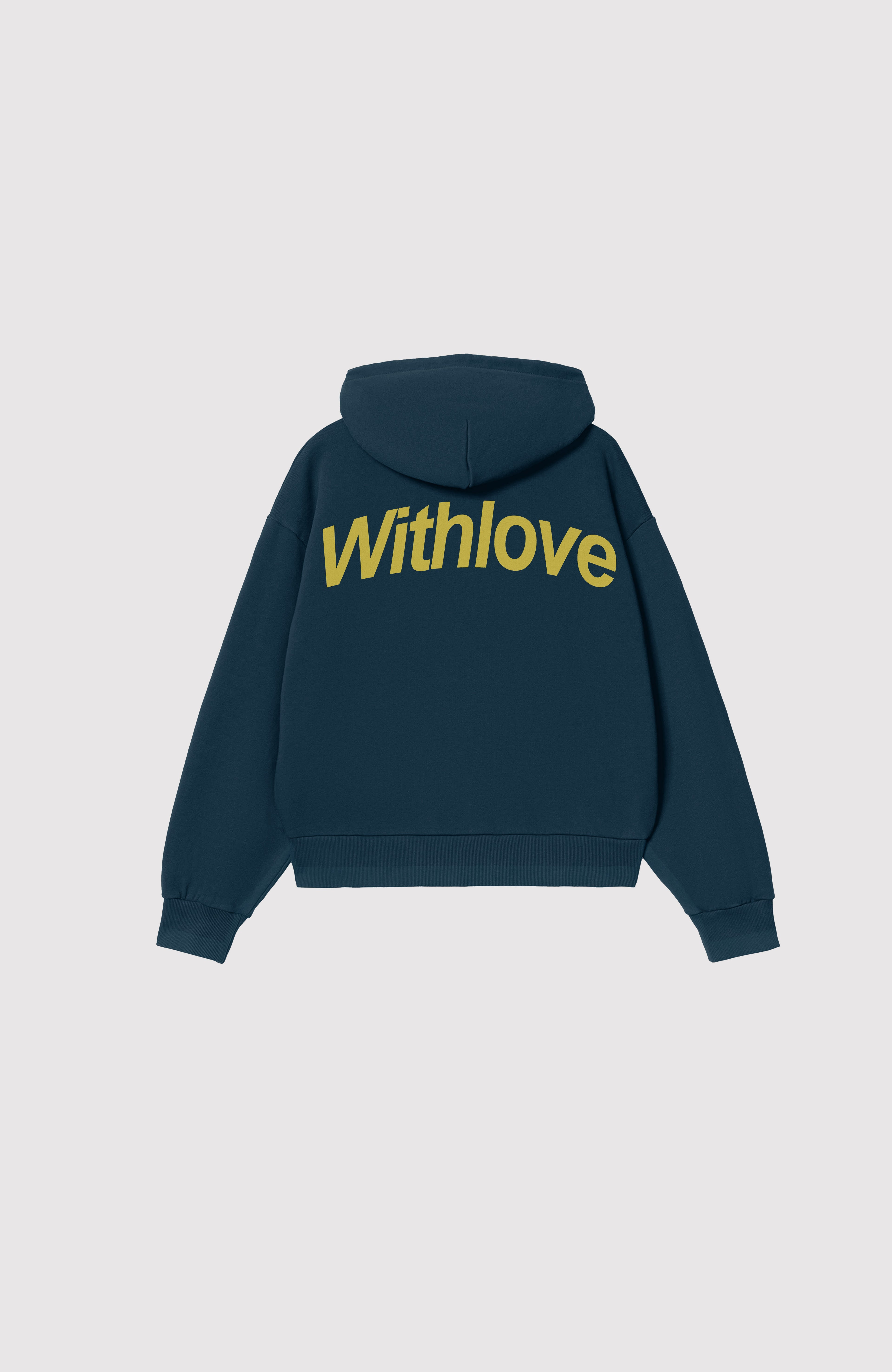 WITHLOVE HOODIE IN BLUE