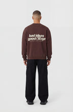 BAD IDEAS GOOD STORIES SWEATSHIRT