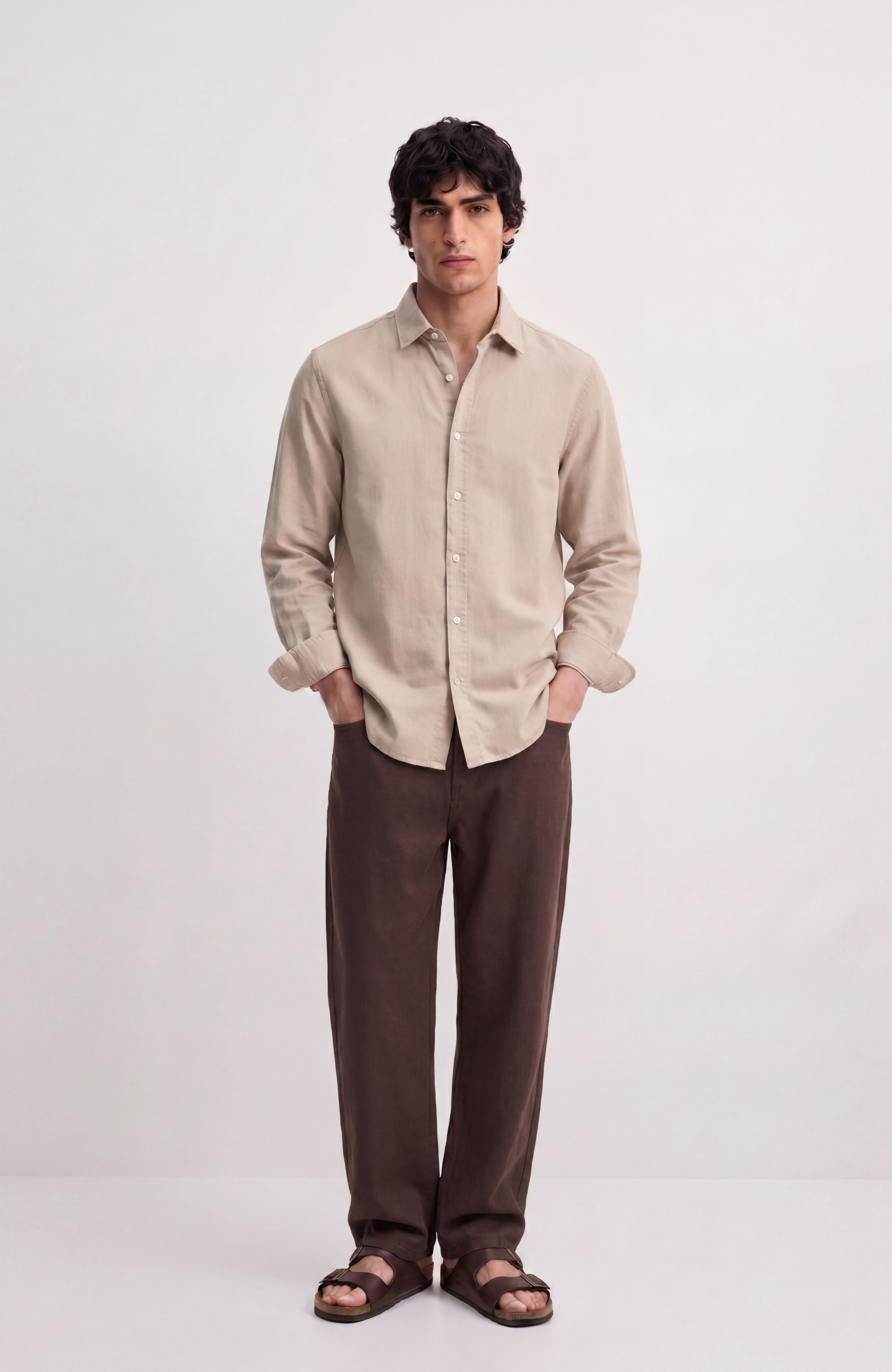 Sand Linen Shirt