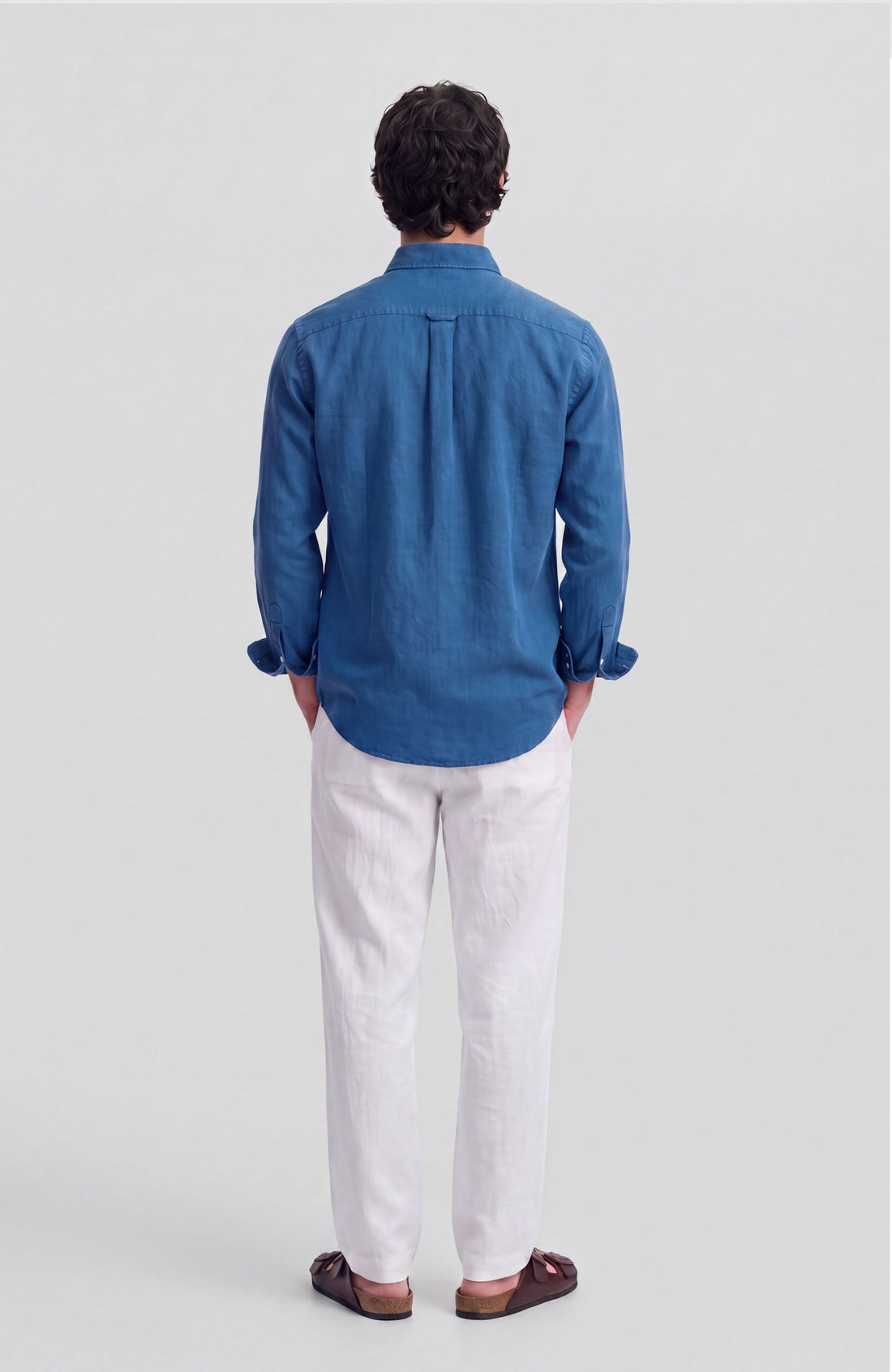 Blue Linen Shirt