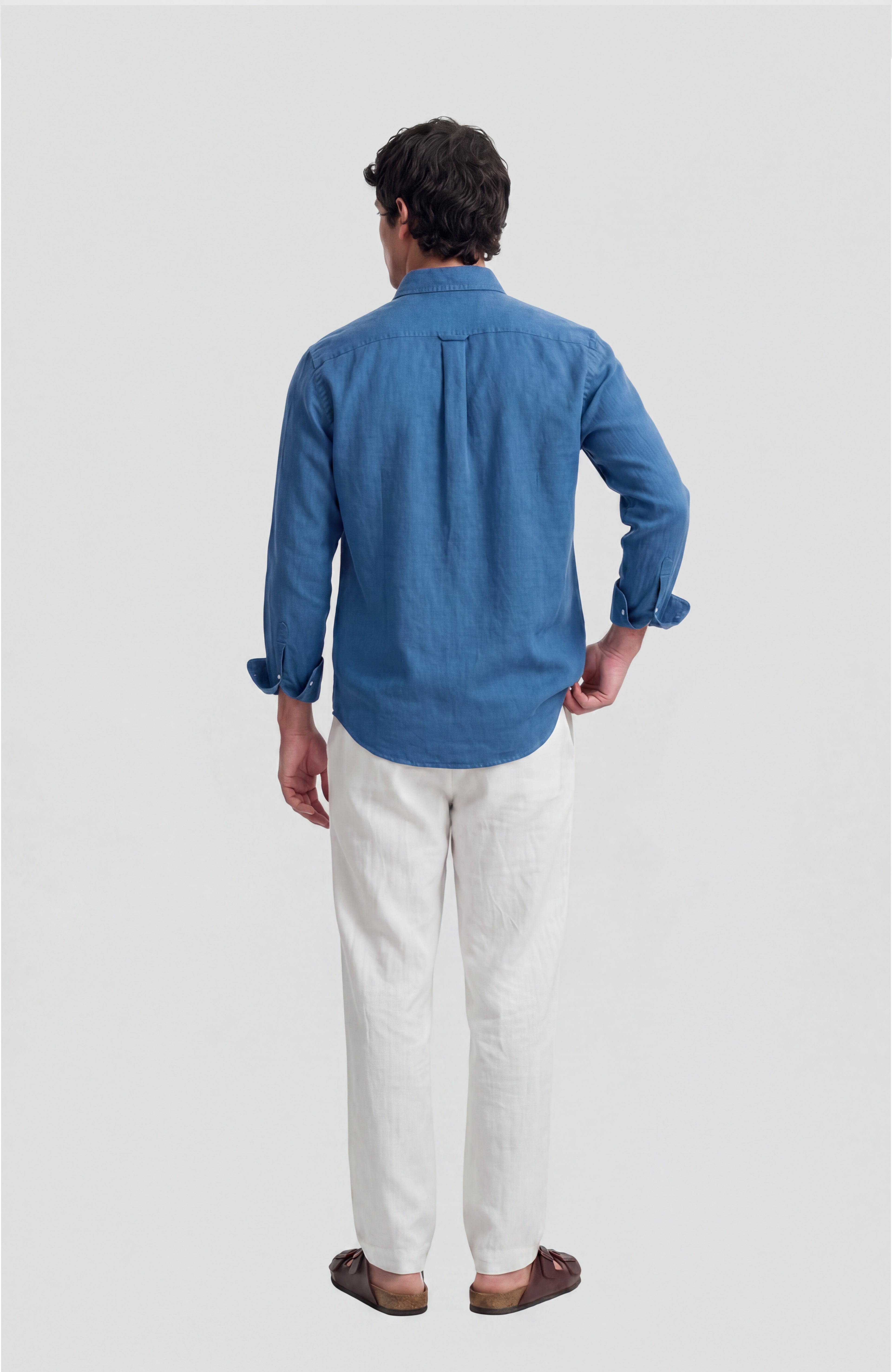 Blue Linen Shirt