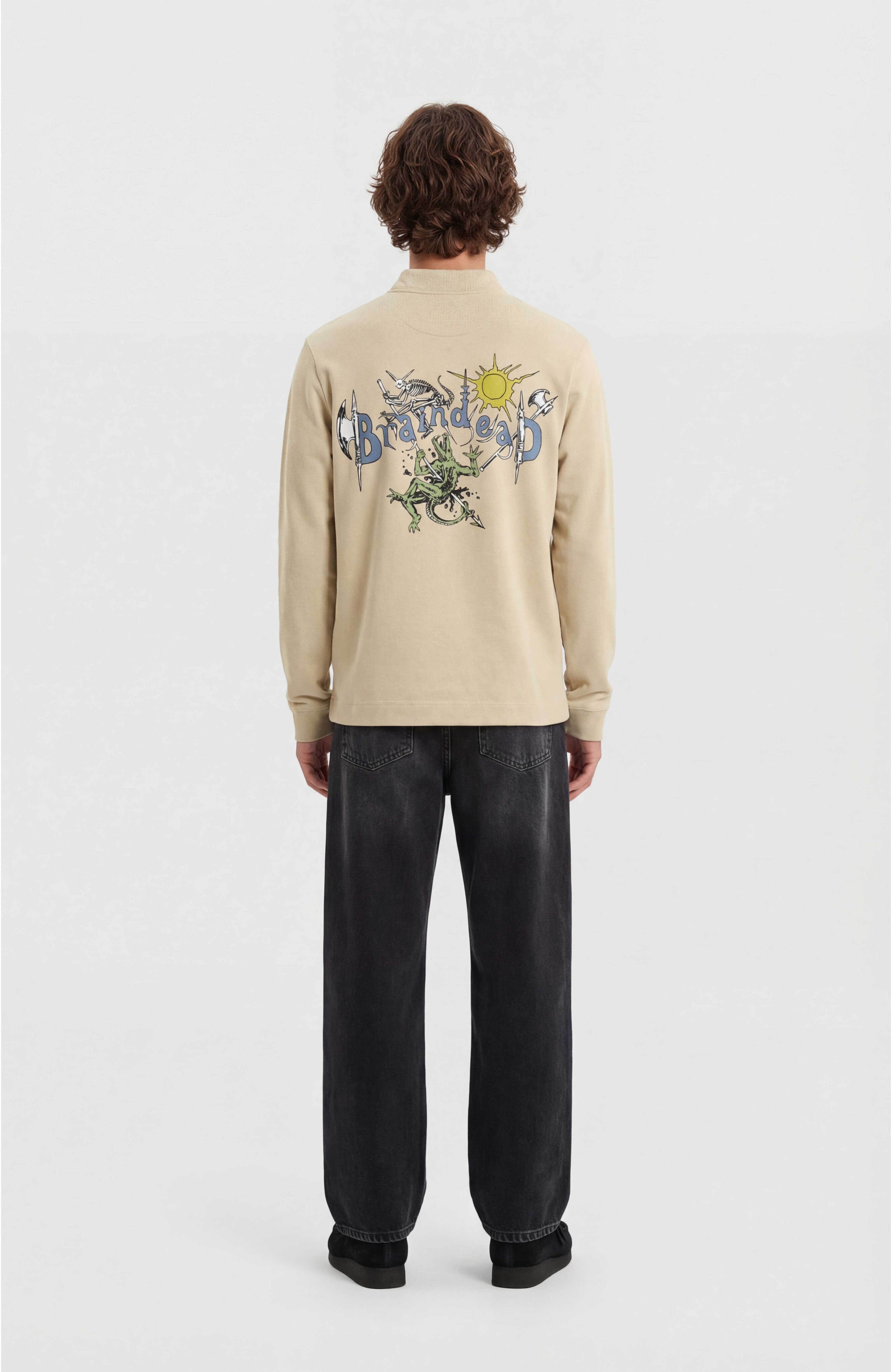 SUNSPIRE POLO SWEATSHIRT