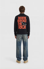 BORN BROKE POLO SWEATSHIRT