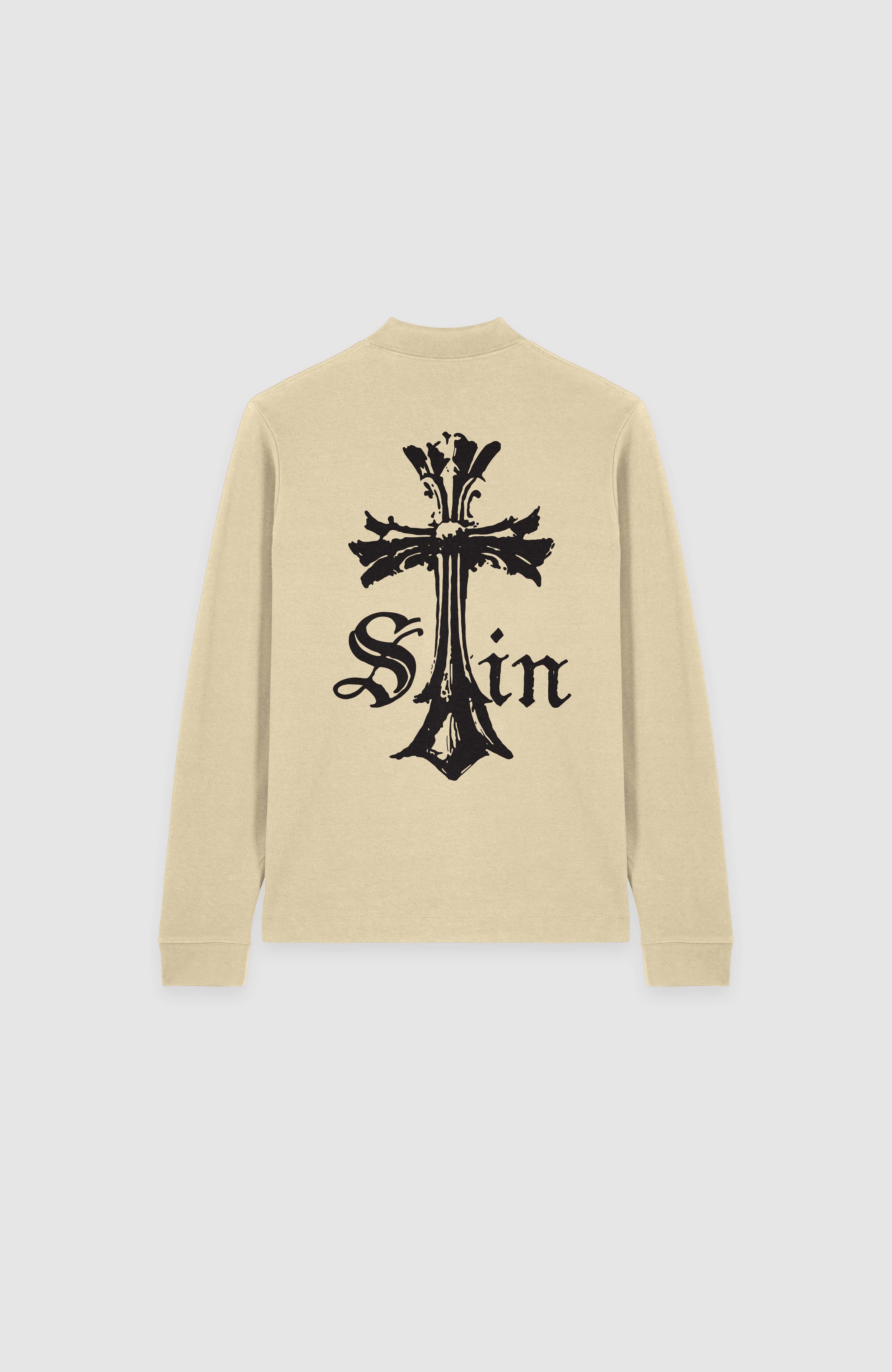 SIN CROSS POLO SWEATSHIRT