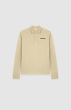 CLASSIC POLO SWEATSHIRT IN BEIGE
