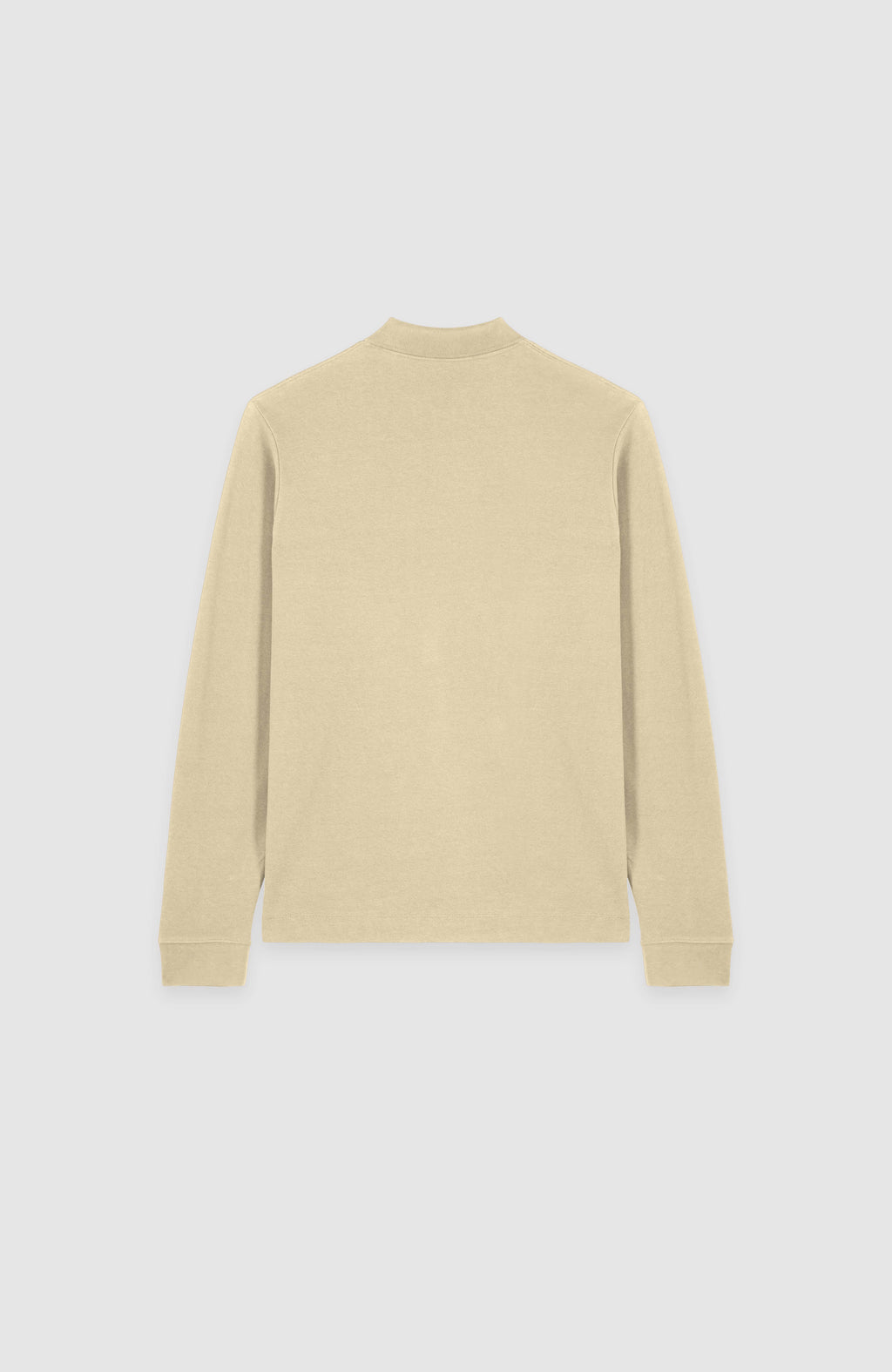 CLASSIC POLO SWEATSHIRT IN BEIGE
