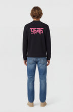 Forbidden Bloom Black Polo Sweatshirt