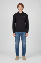 Forbidden Bloom Black Polo Sweatshirt