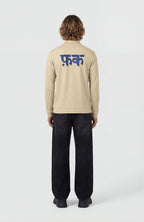 Forbidden Bloom Beige Polo Sweatshirt
