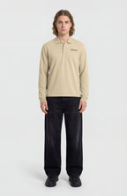 Forbidden Bloom Beige Polo Sweatshirt