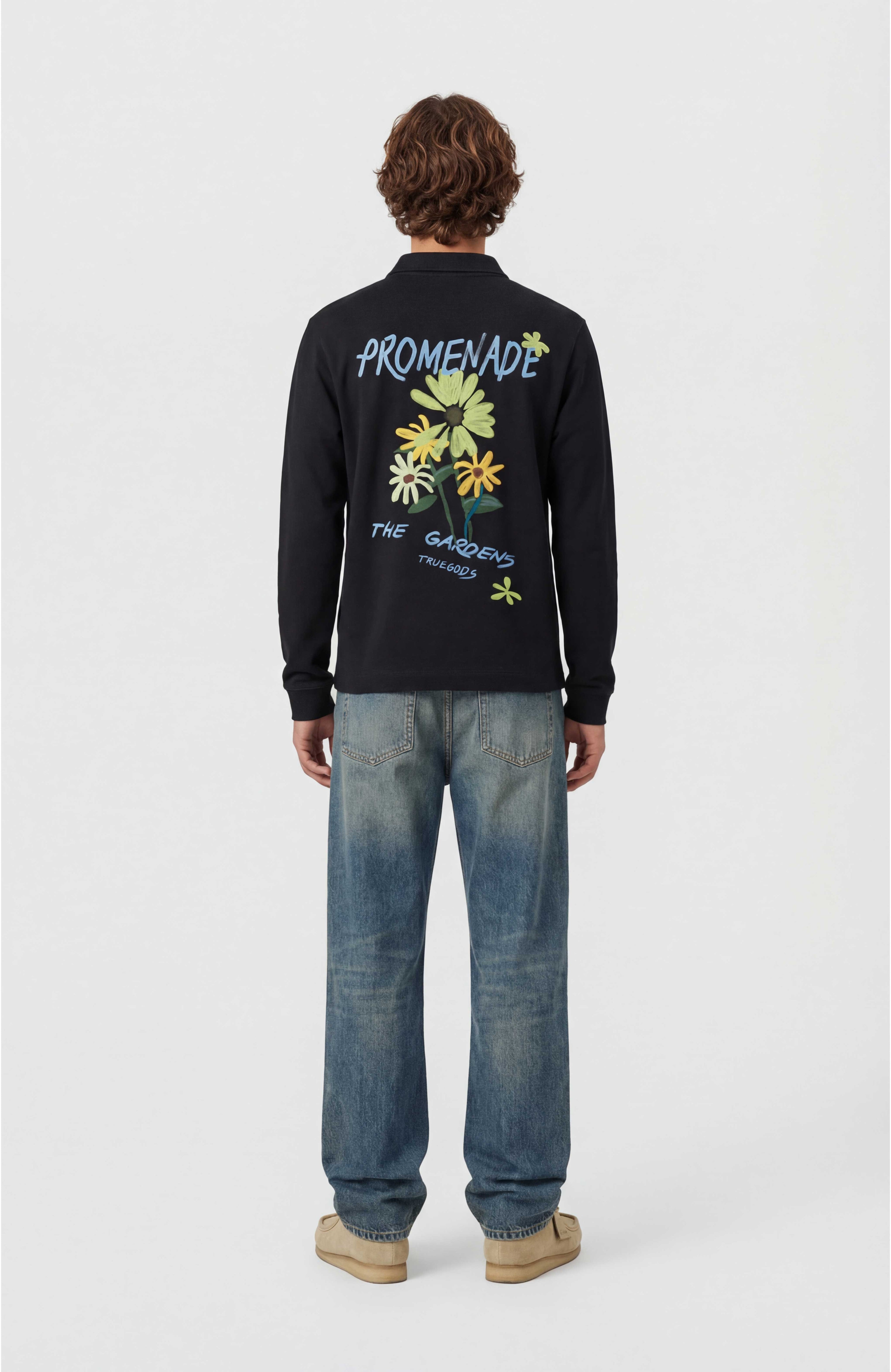 PROMENADE GARDENS POLO SWEATSHIRT
