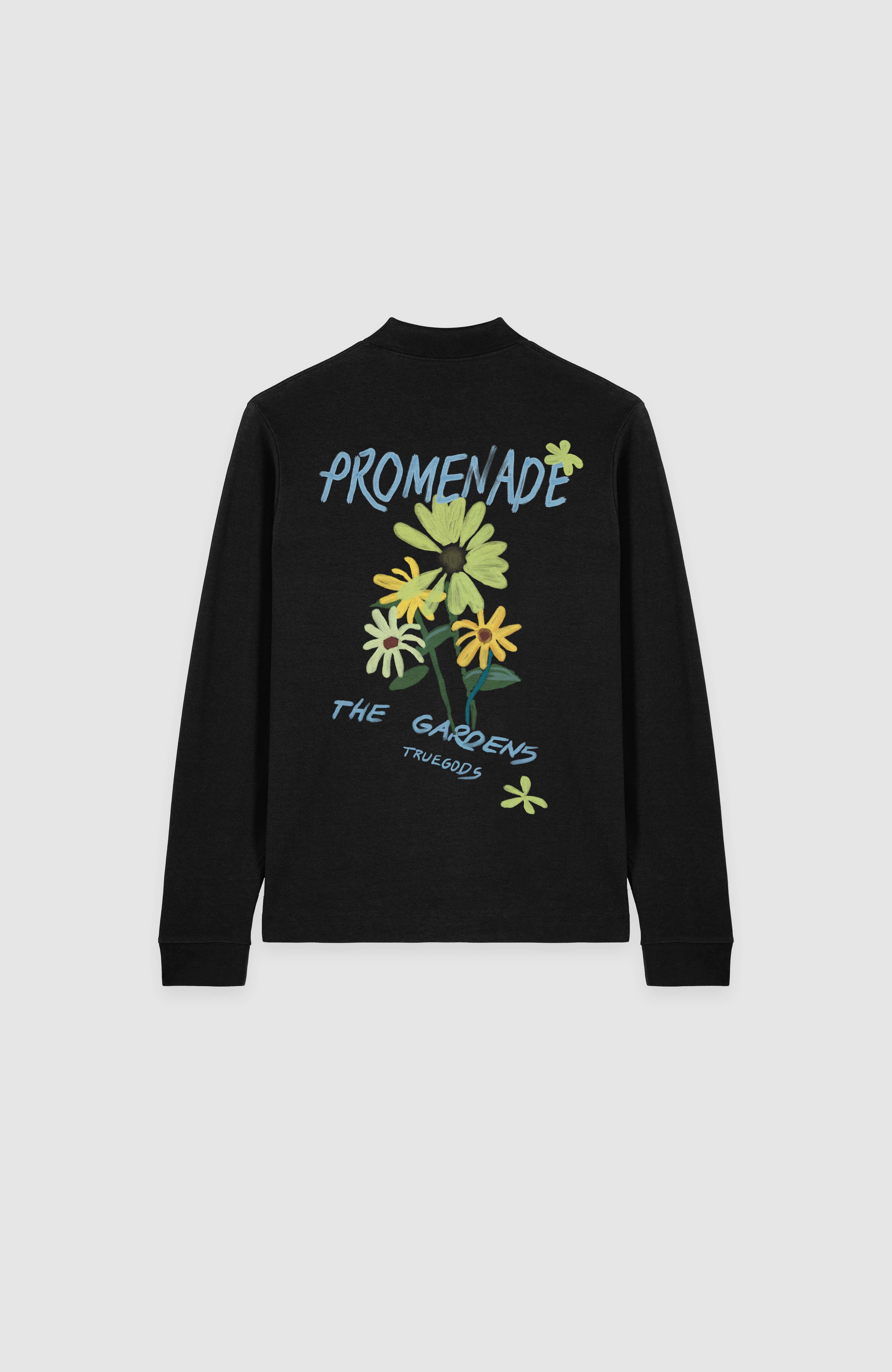 PROMENADE GARDENS POLO SWEATSHIRT