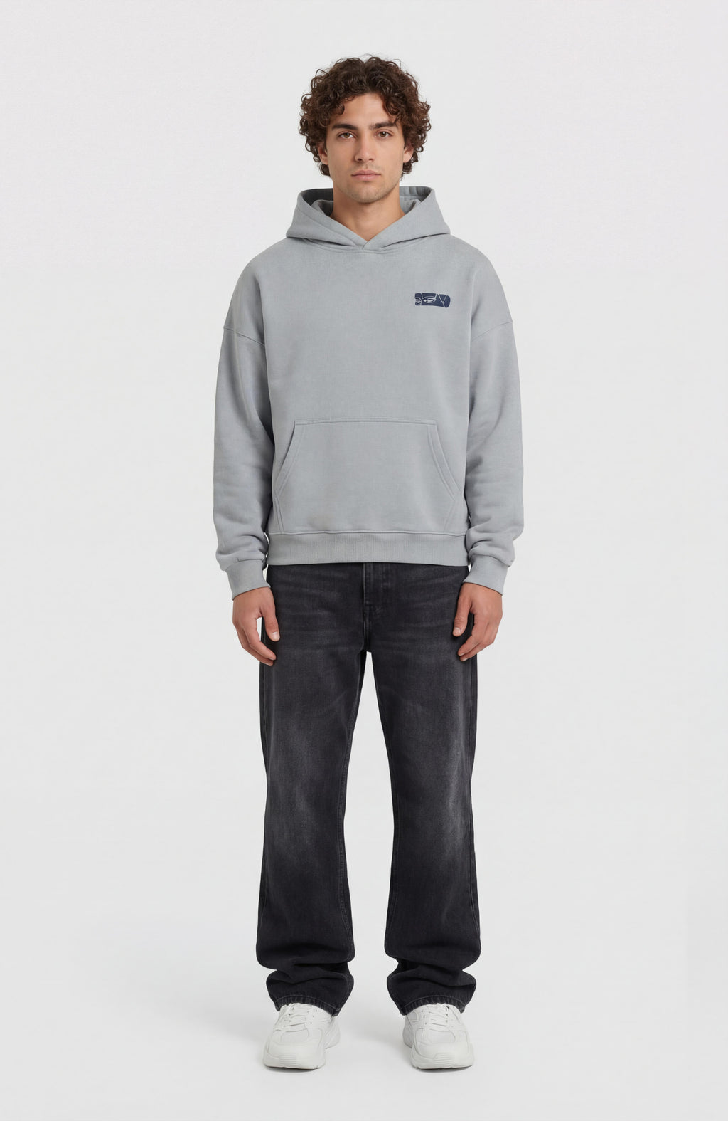 WITHLOVE HOODIE IN GREY