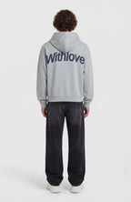 WITHLOVE HOODIE IN GREY