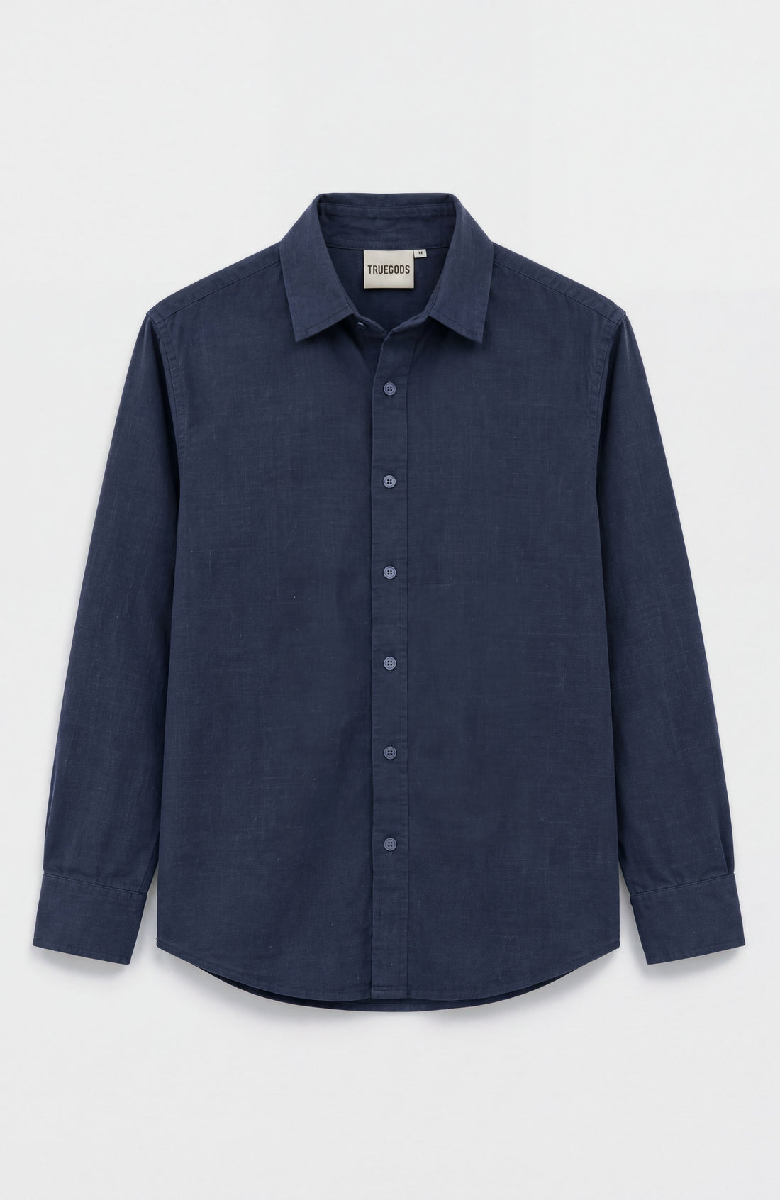 Midnight Linen Shirt