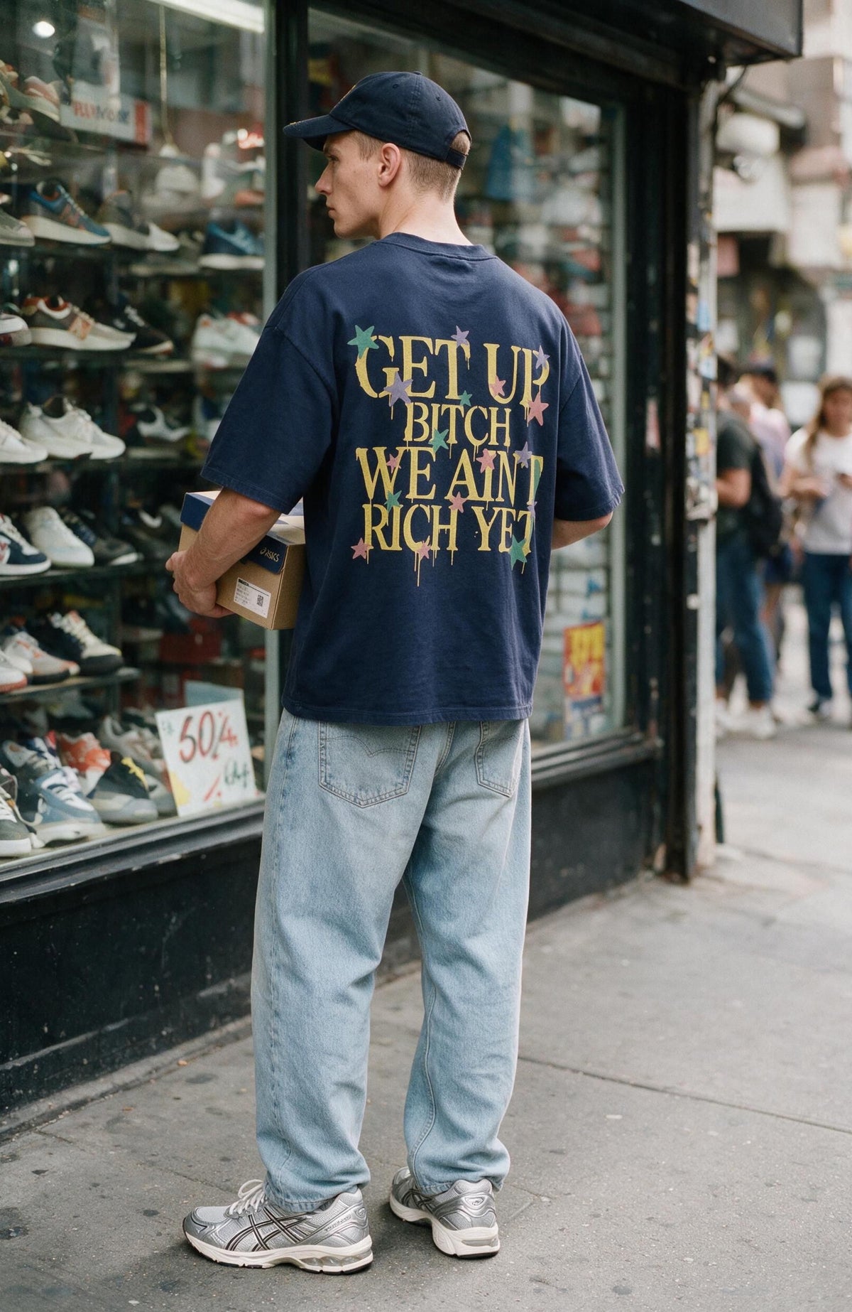 Rich Yet oversized T-shirt by Truegods – lifestyle, sneaker shop