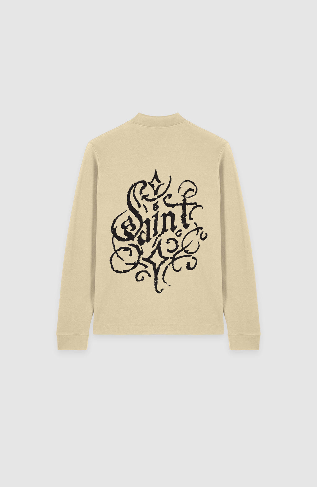 Saint Script Polo Sweatshirt
