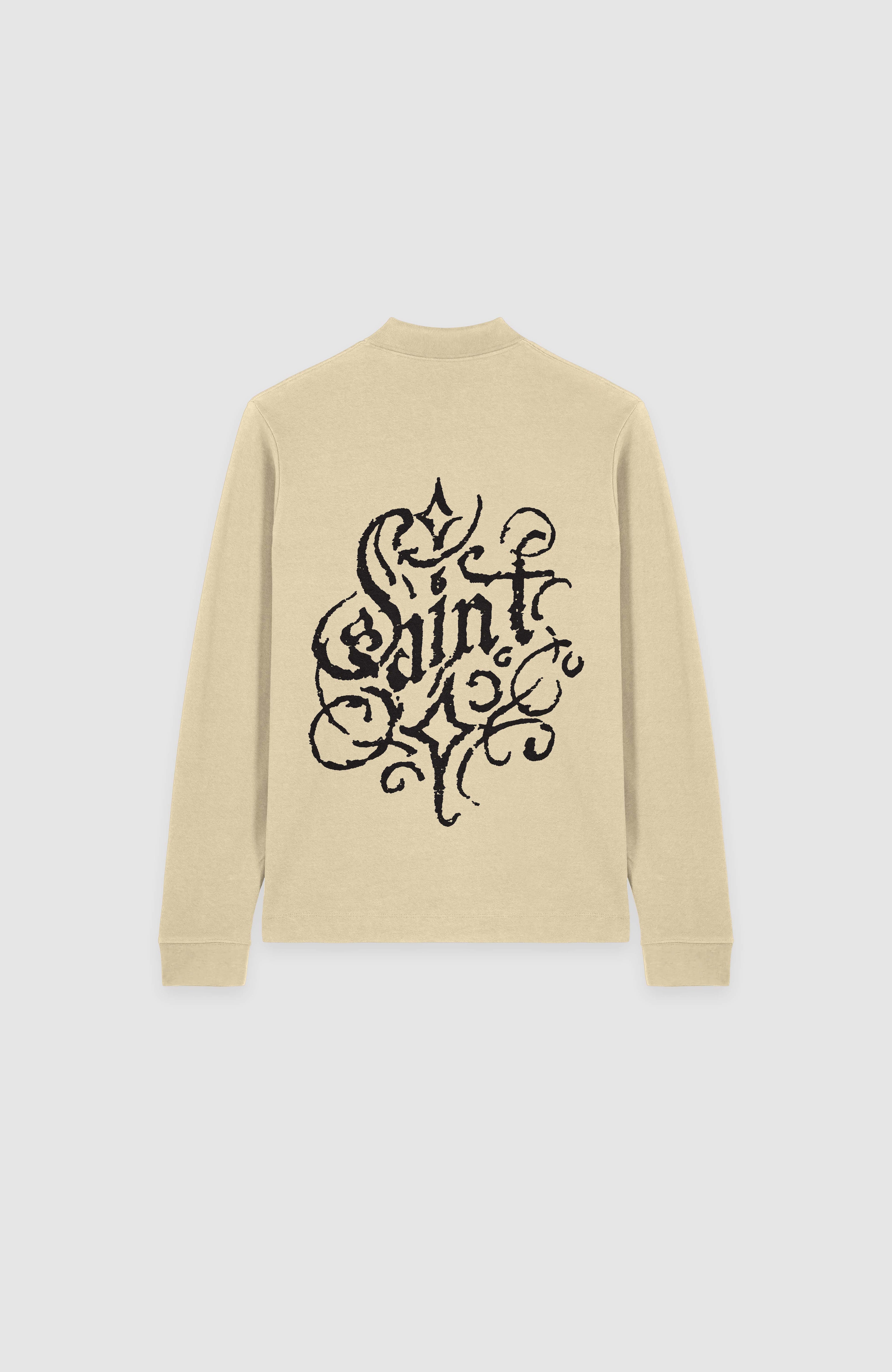 Saint Script Polo Sweatshirt