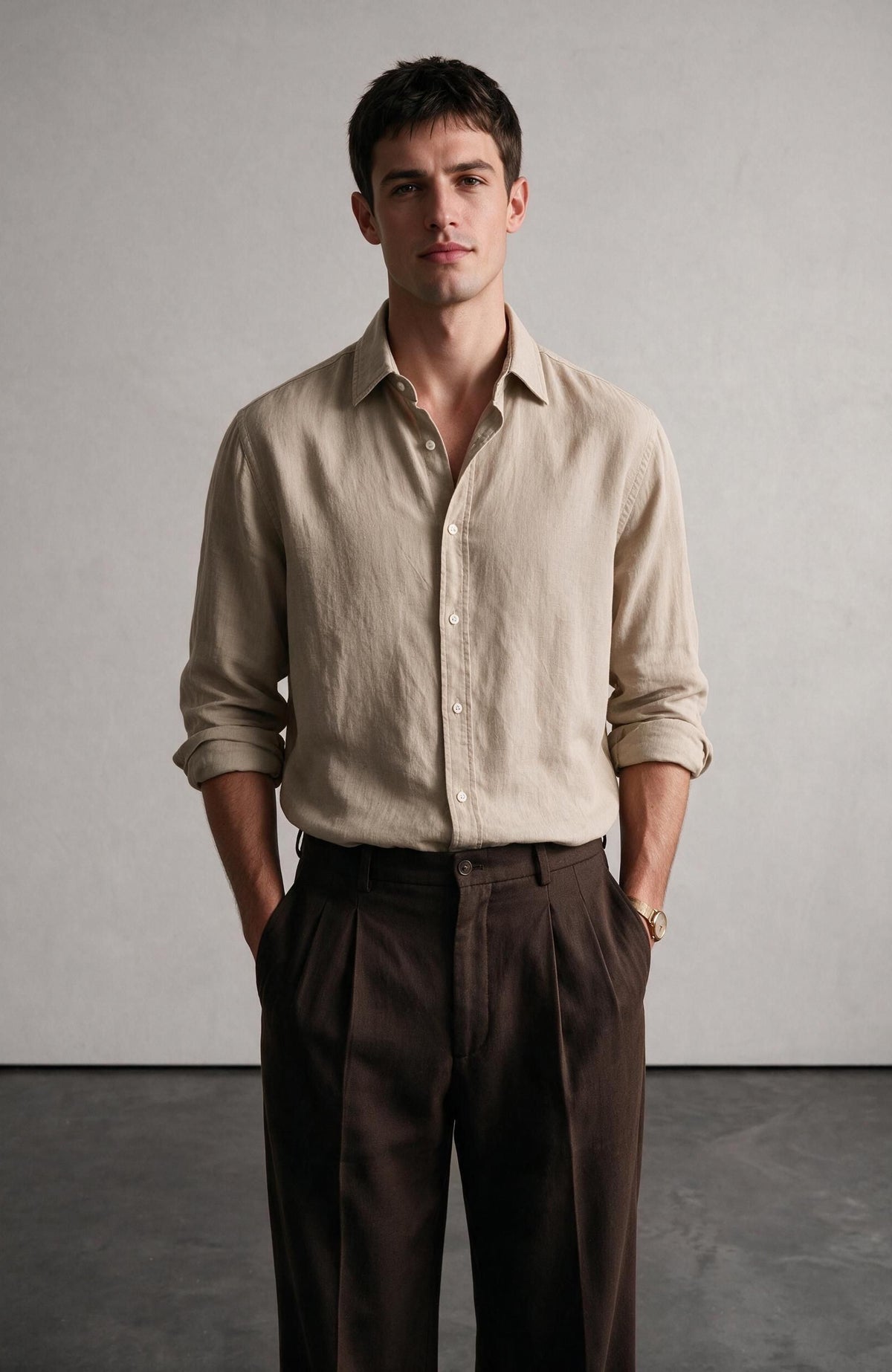 Sand Linen Shirt