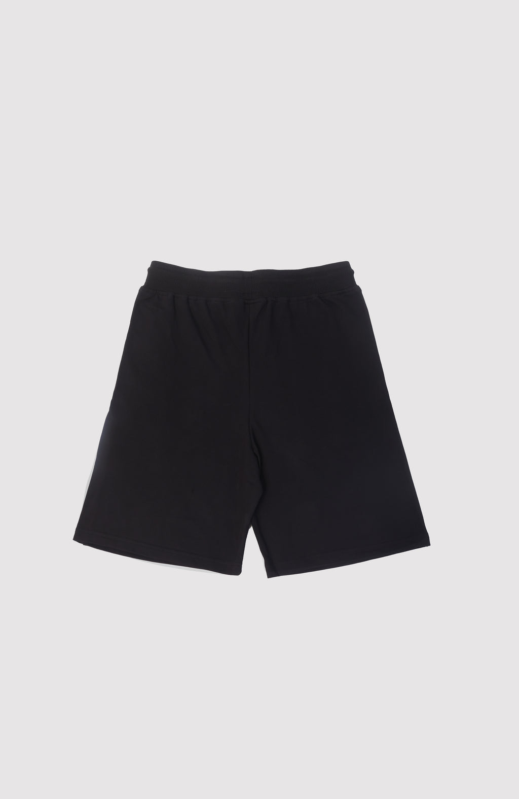 Signature Embroidered Shorts — Black