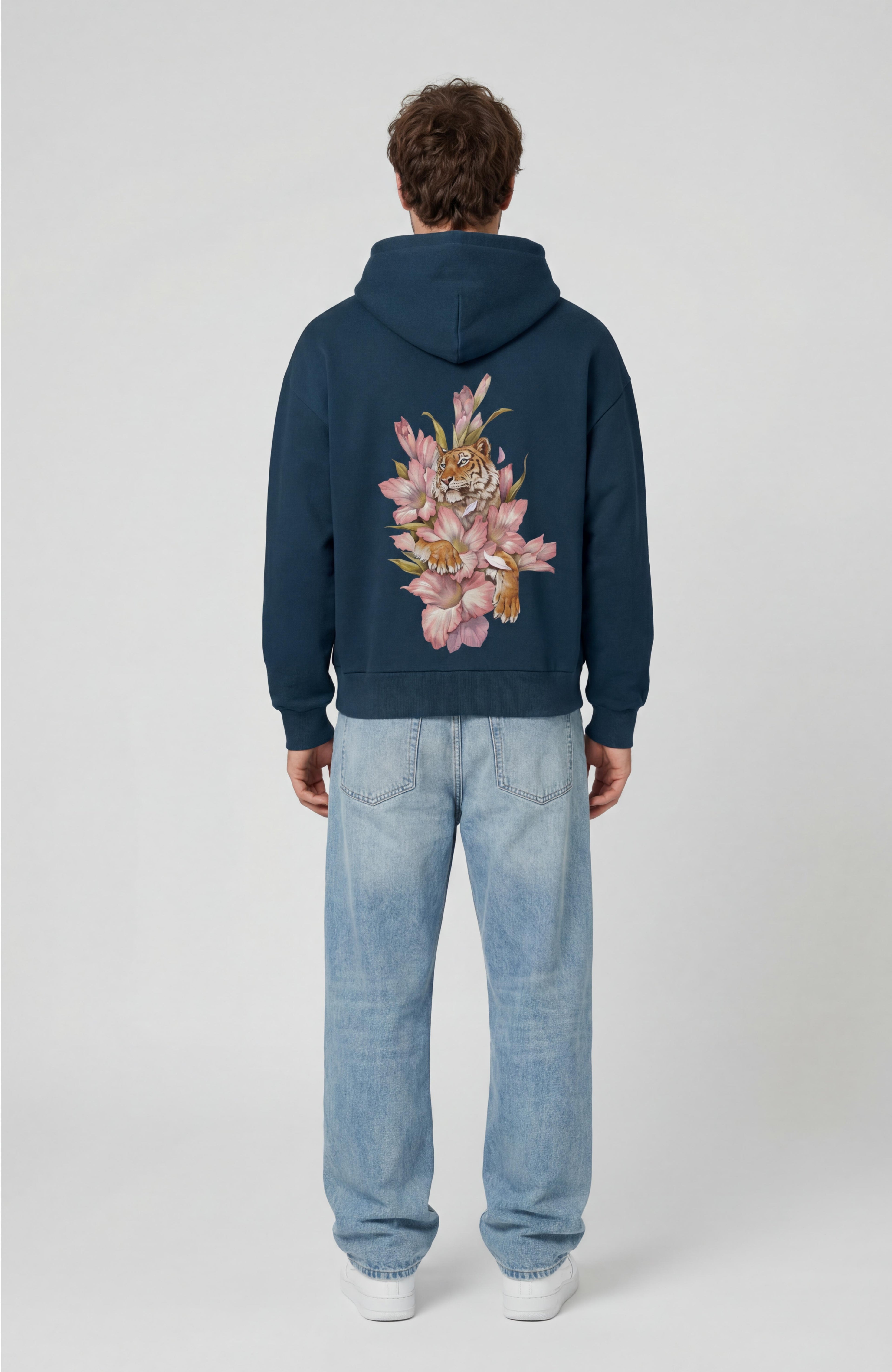Blooming Tiger Hoodie