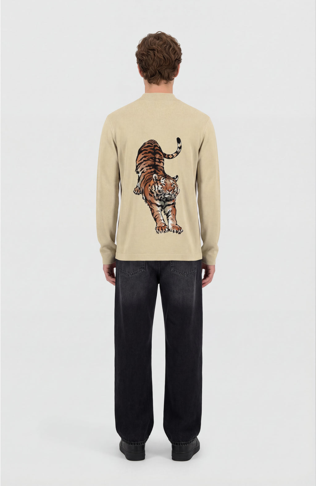Stride Tiger Polo Sweatshirt