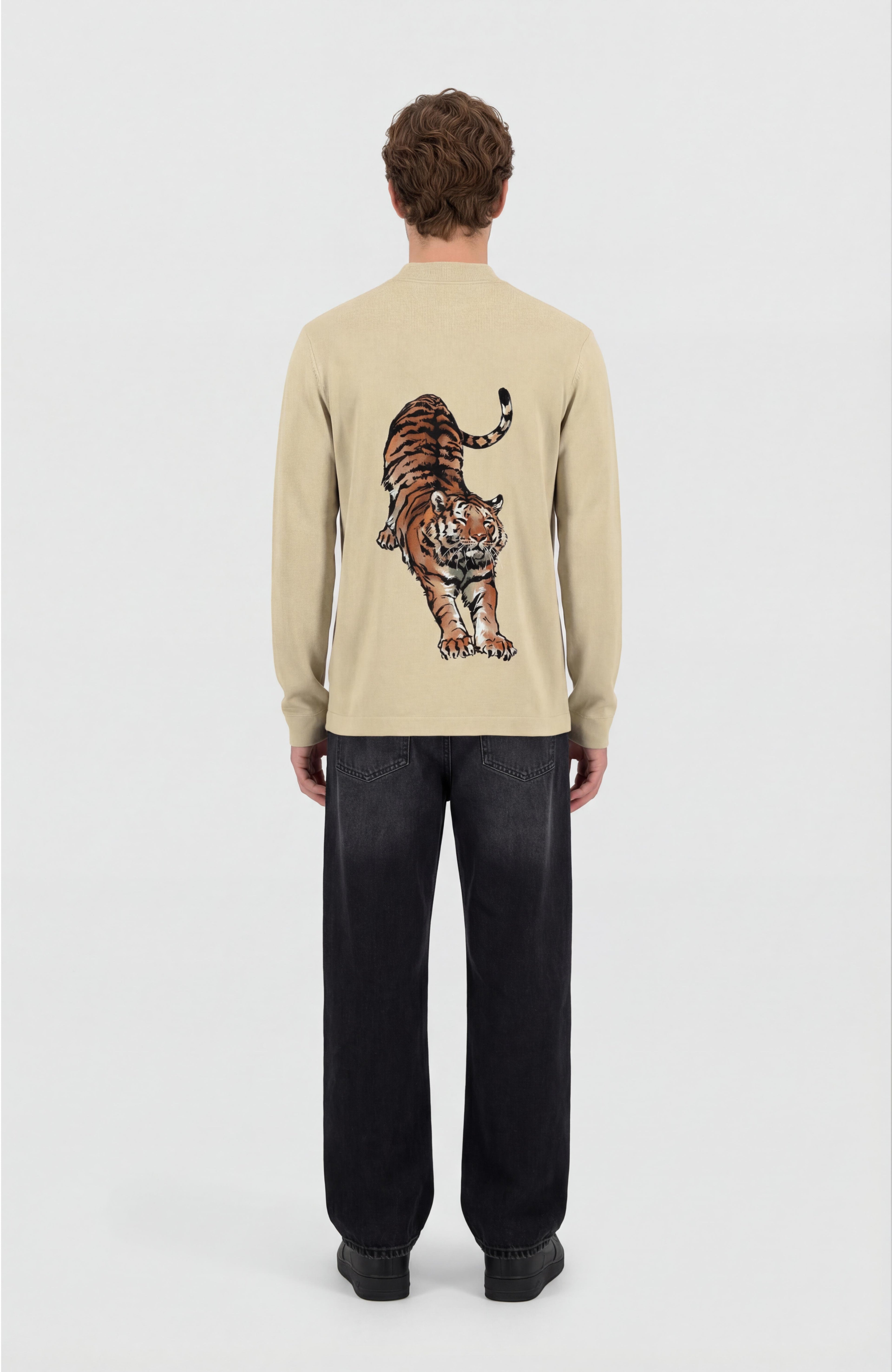 Stride Tiger Polo Sweatshirt