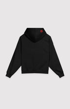 ALL OVER KISSES HOODIE BLACK💋
